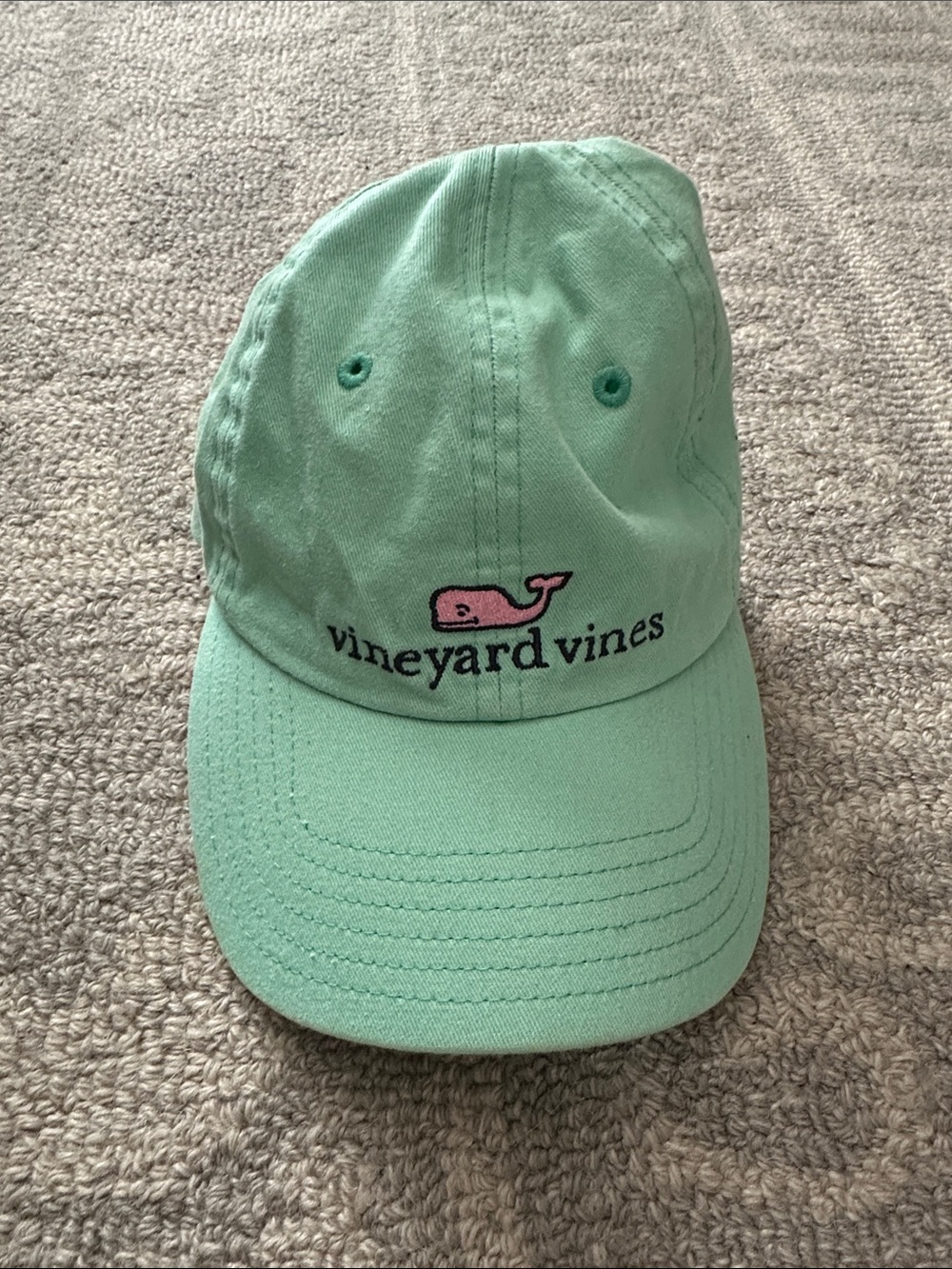 Vineyard Vines Teal Baseball Hat